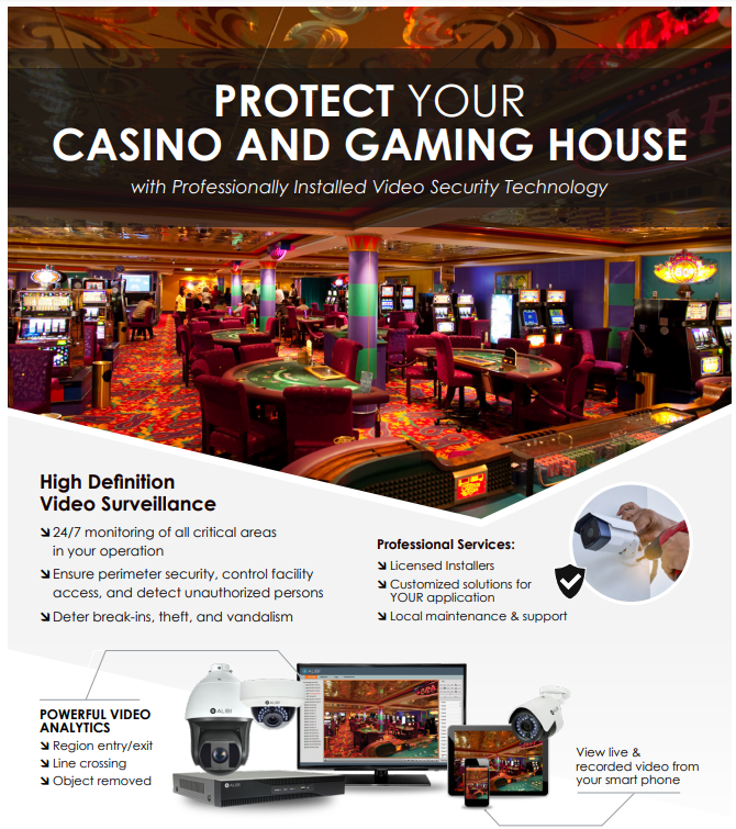 Casino Gaming House Security Solutions